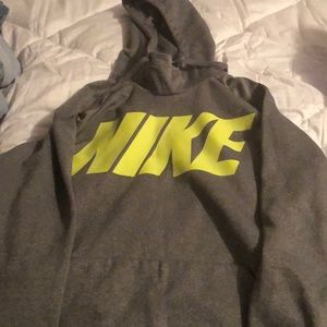 Grey Nike hoodie